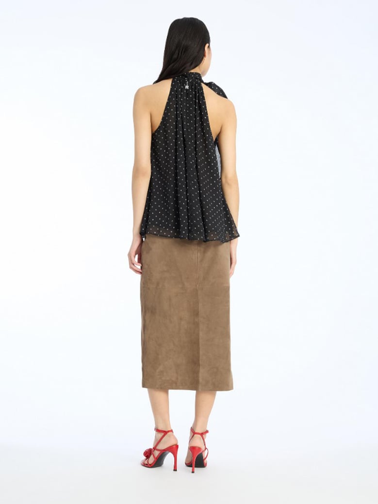 halterneck bow top by Selfnex