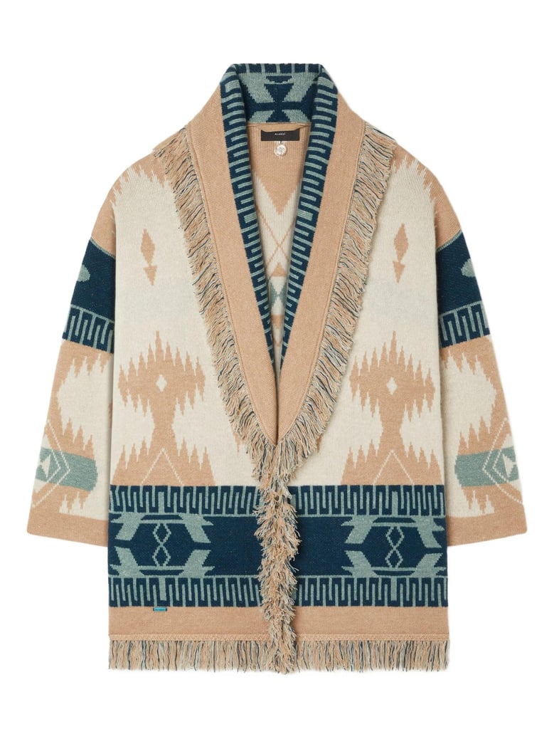 icon jacquard cardigan by Selfnex