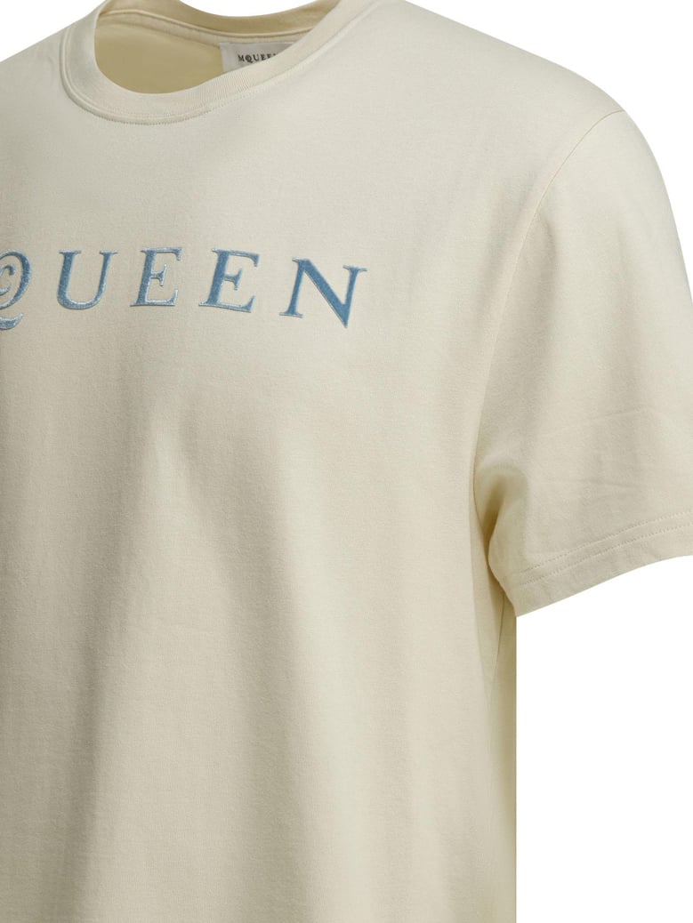 white cotton t-shirt by Selfnex
