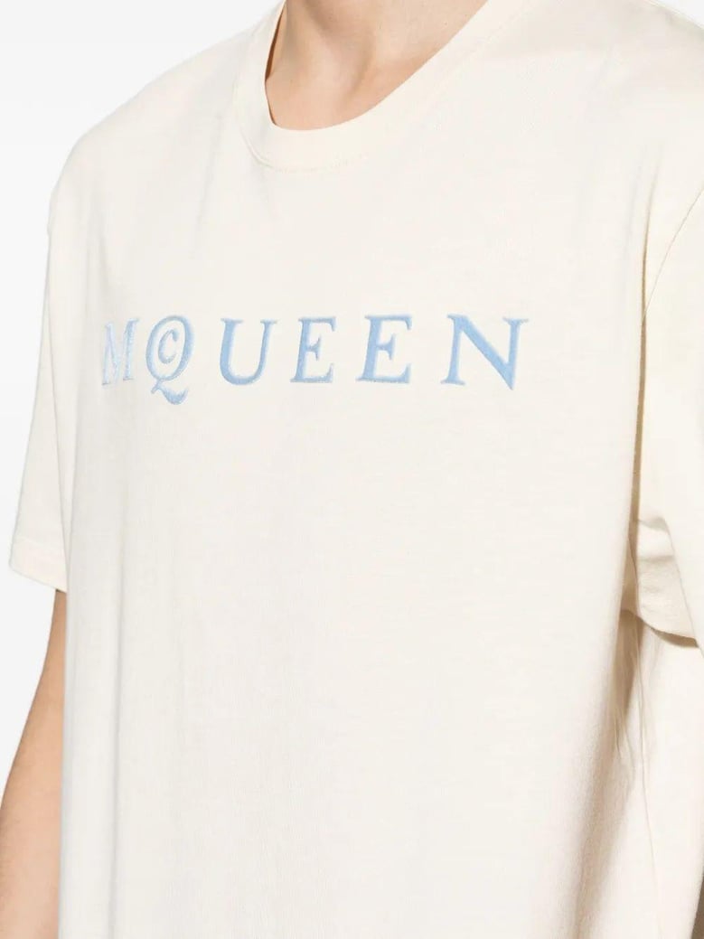 white cotton t-shirt by Selfnex