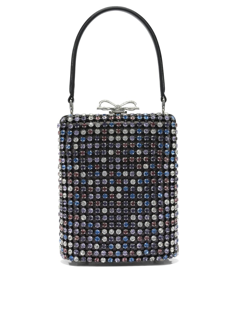 mini multi crystal handbag by Selfnex