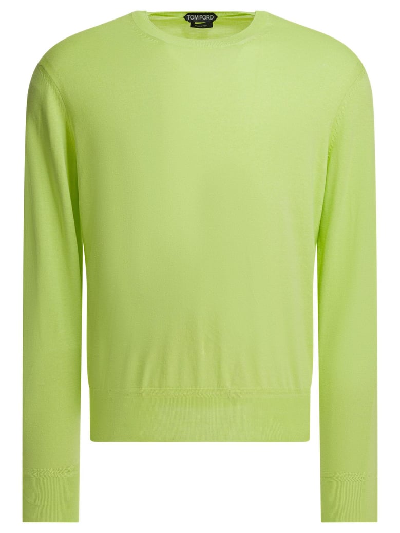 cotton crewneck sweater by Selfnex