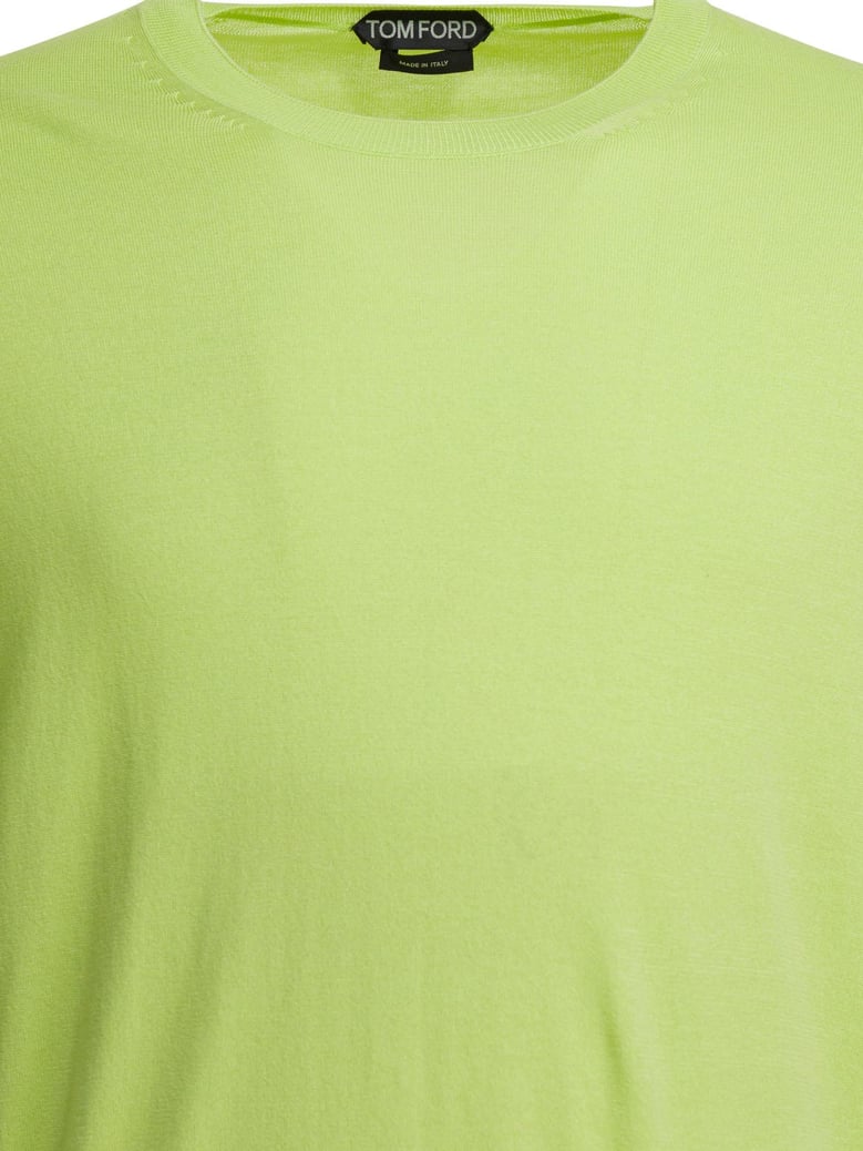 cotton crewneck sweater by Selfnex