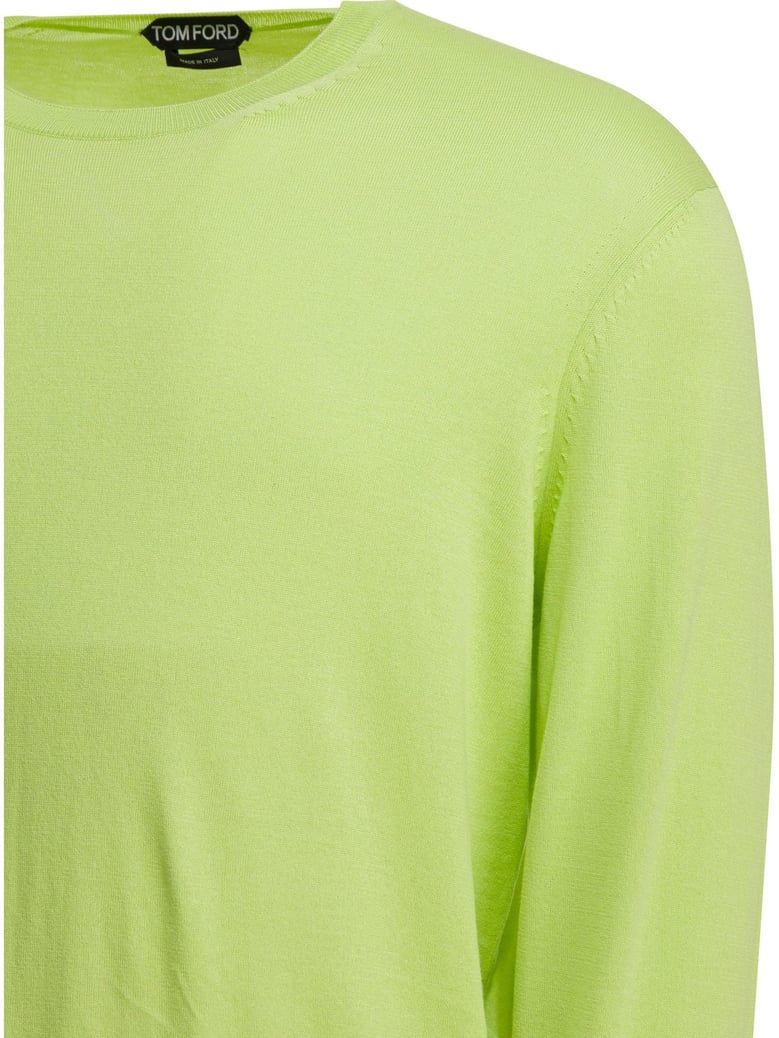 cotton crewneck sweater by Selfnex