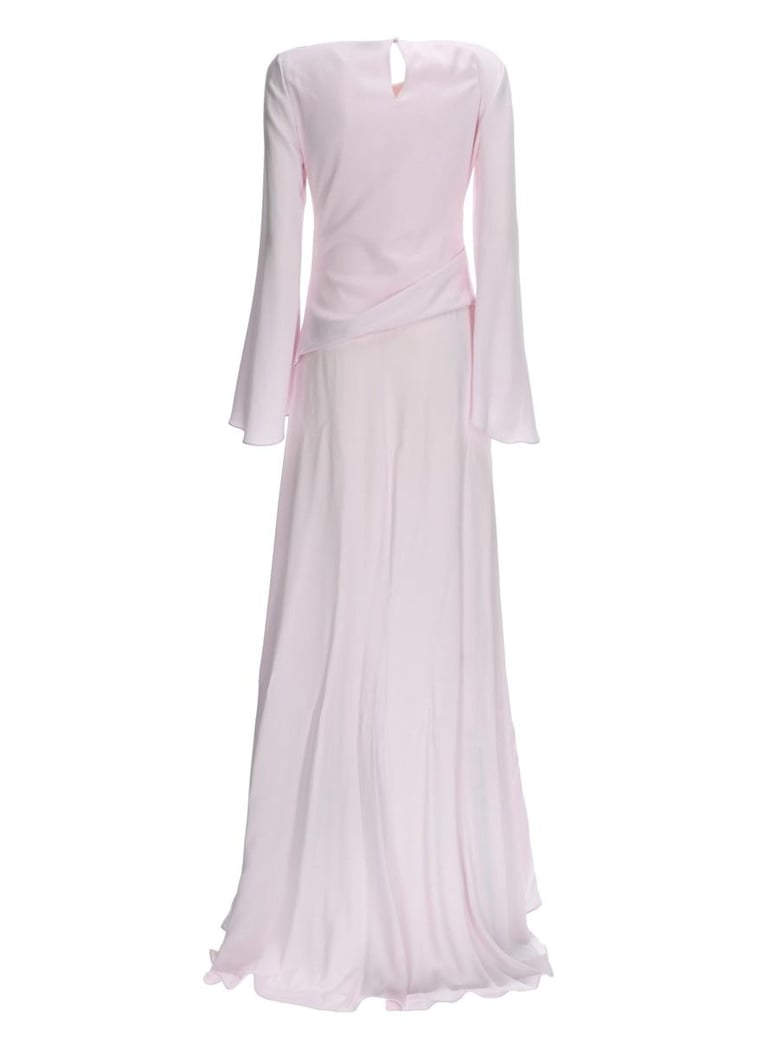 long dress with drape by Selfnex