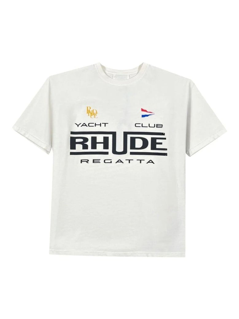 rhude regatta club tee by Selfnex