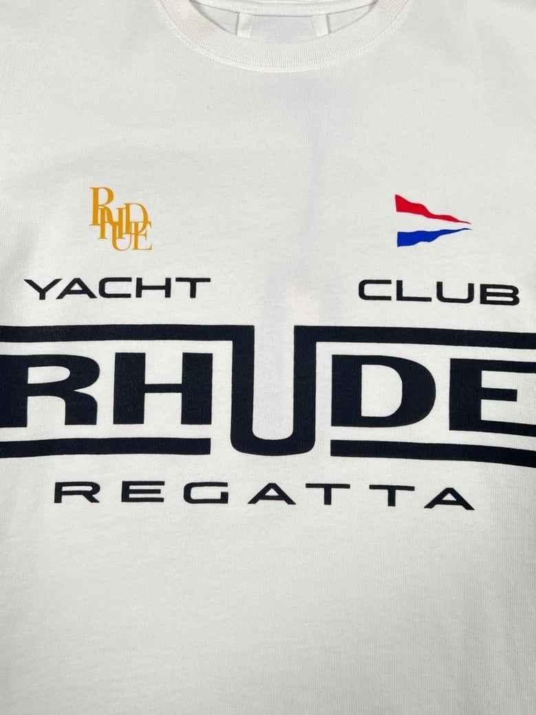 rhude regatta club tee by Selfnex