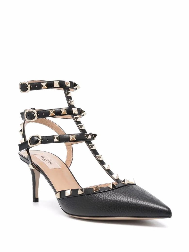 rockstud ankle strap t 65 by Selfnex