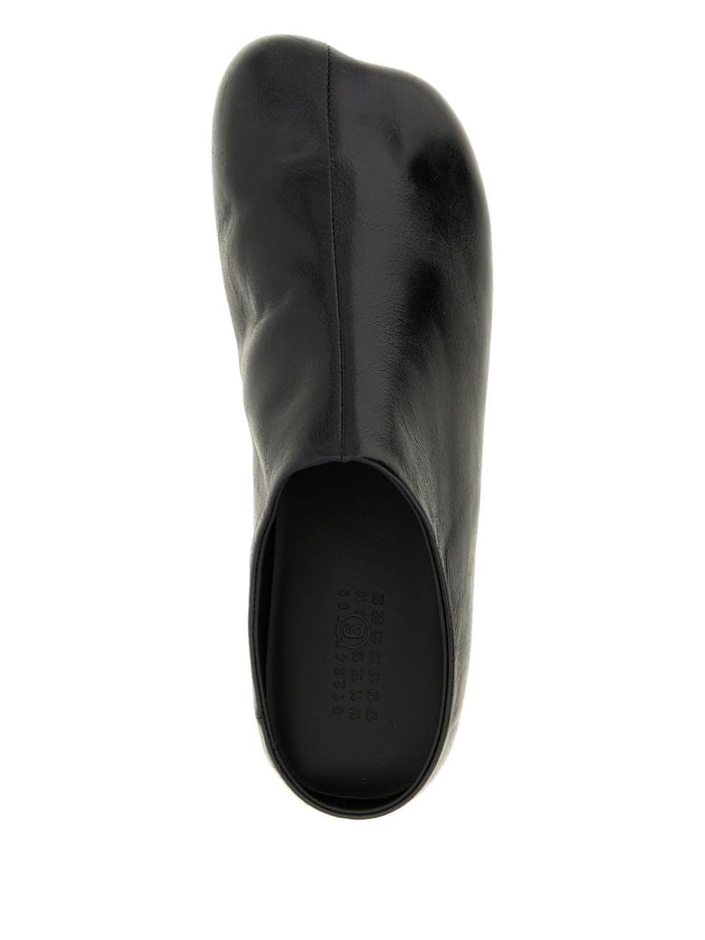 anatomical leather sabot by Selfnex