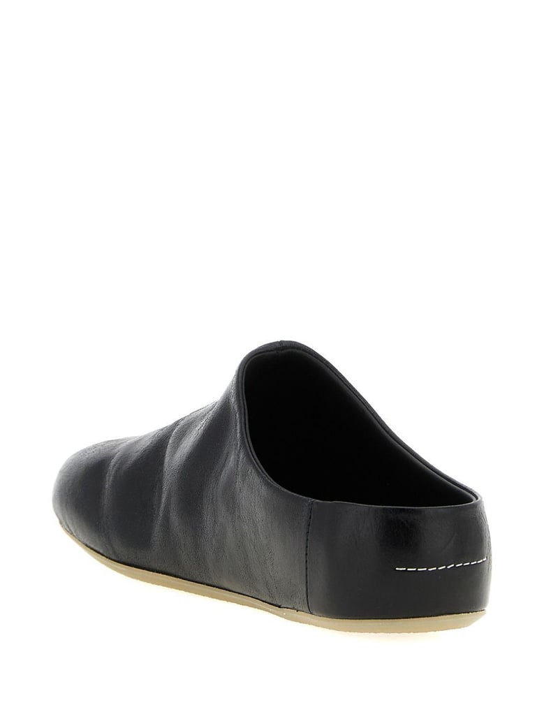 anatomical leather sabot by Selfnex