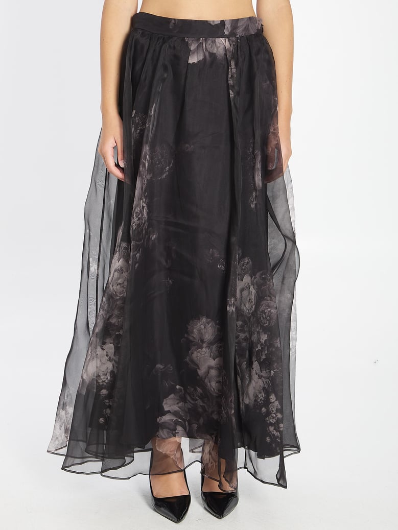 hypnotic maxi skirt by Selfnex