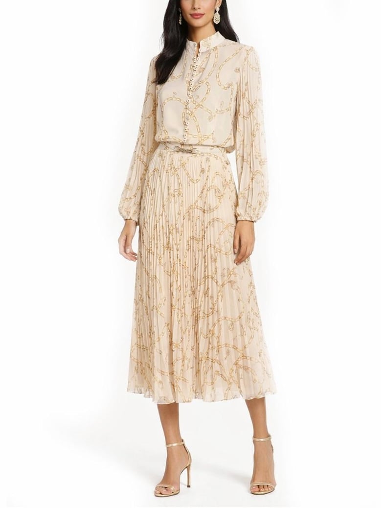 pleated skirt sunray by Selfnex