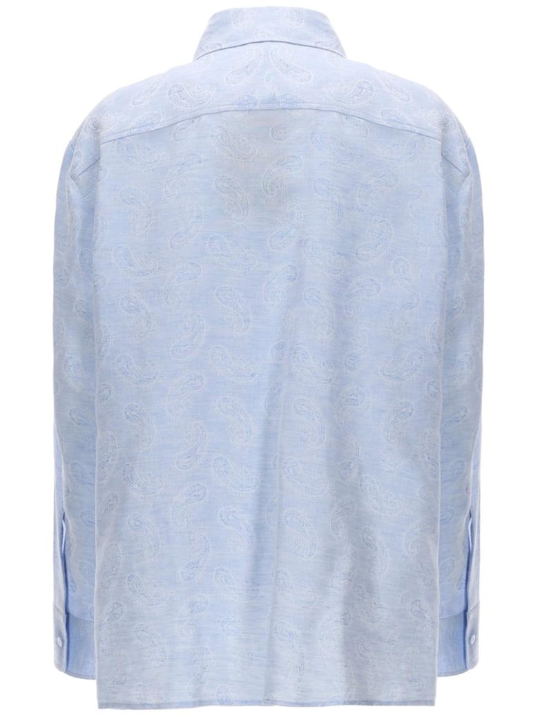 linen and cotton shirt by Selfnex