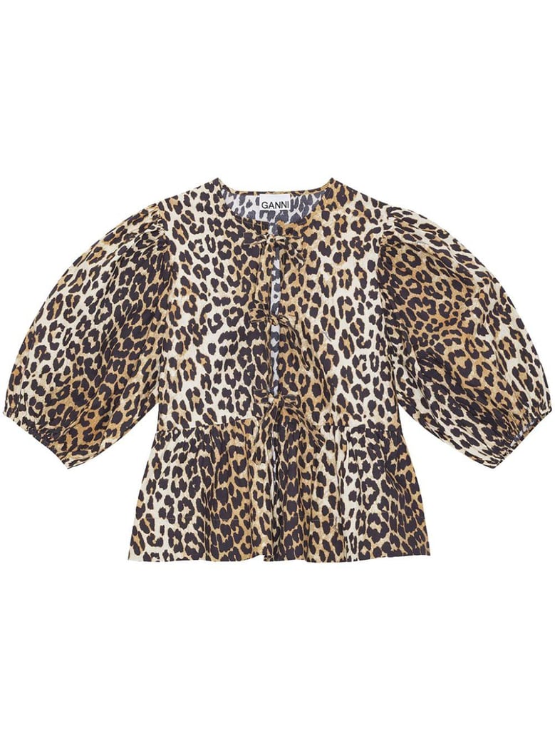 blouse with animalier print by Selfnex