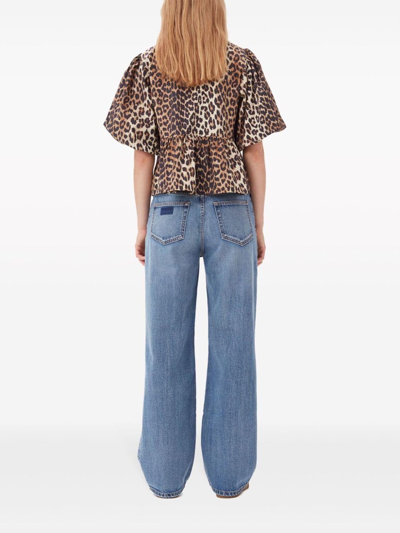 blouse with animalier print by Selfnex
