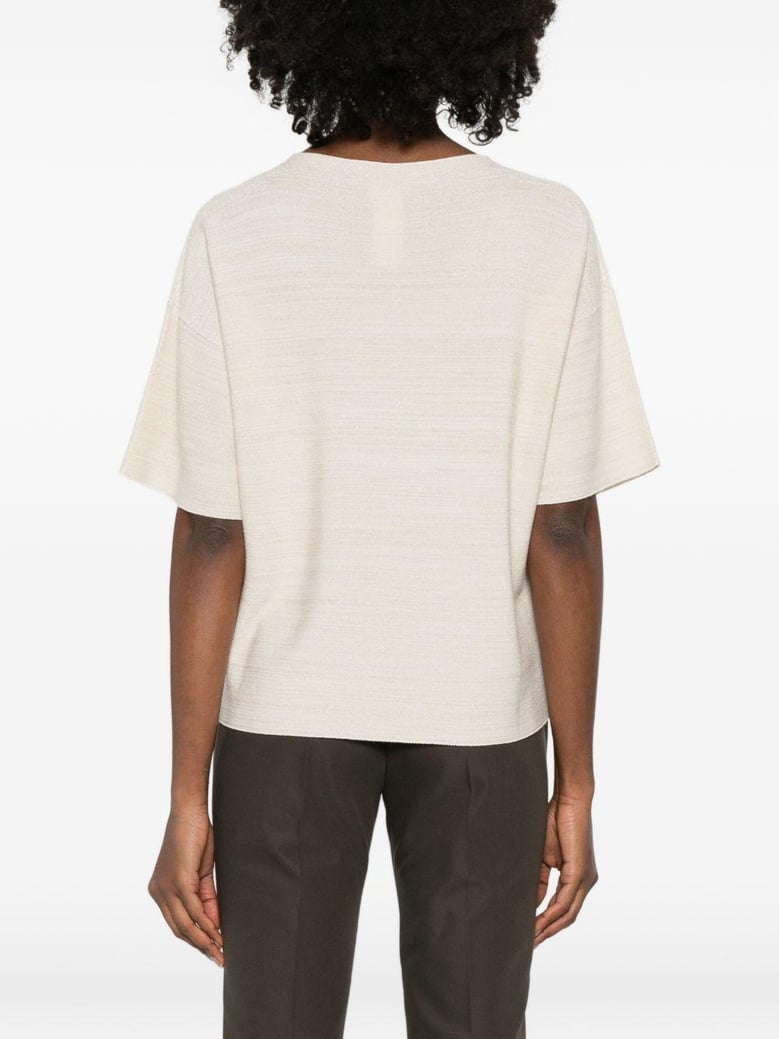 wool and cotton sweater by Selfnex