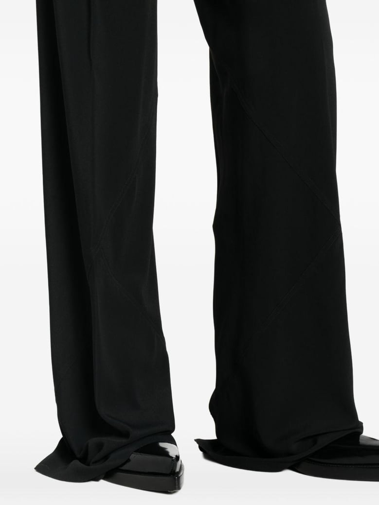 silk blend trousers by Selfnex