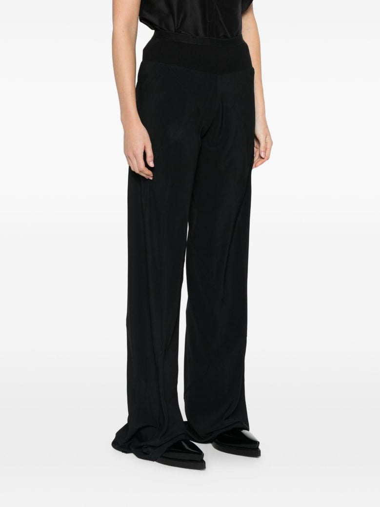 silk blend trousers by Selfnex