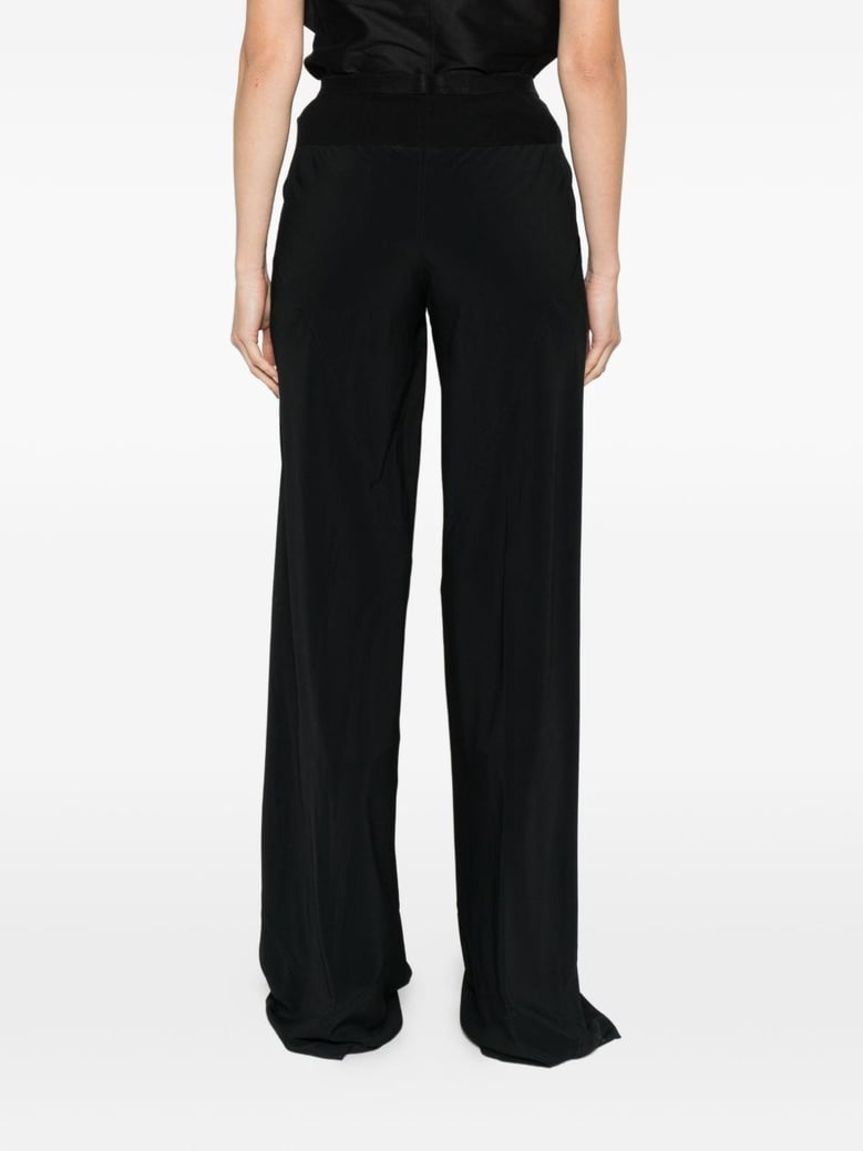 silk blend trousers by Selfnex