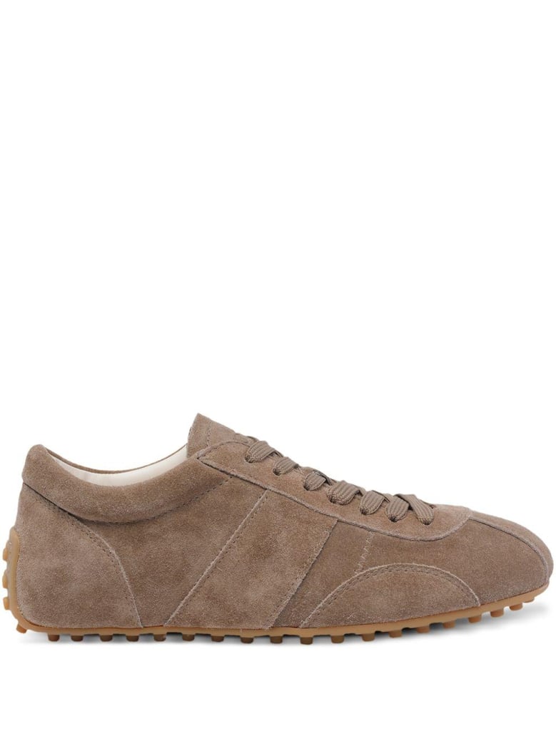 suede leather sneakers by Selfnex