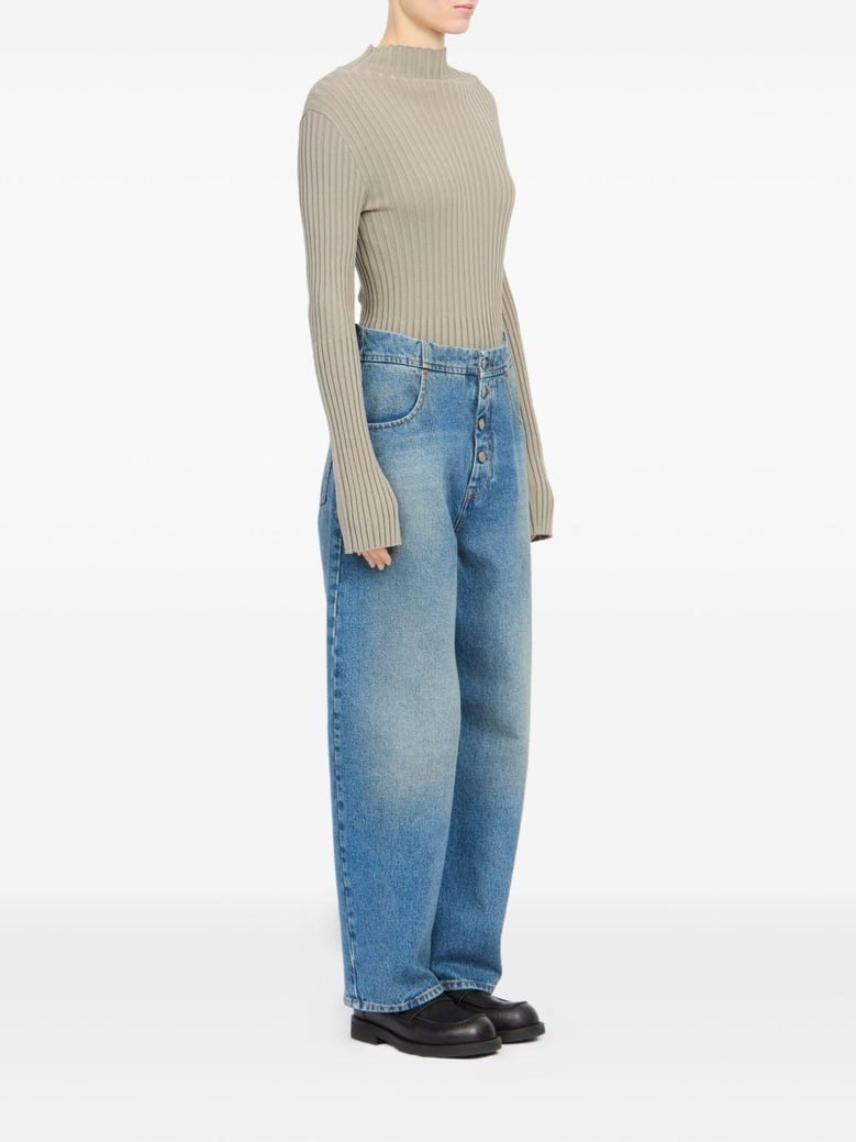 barrel denim jeans by Selfnex