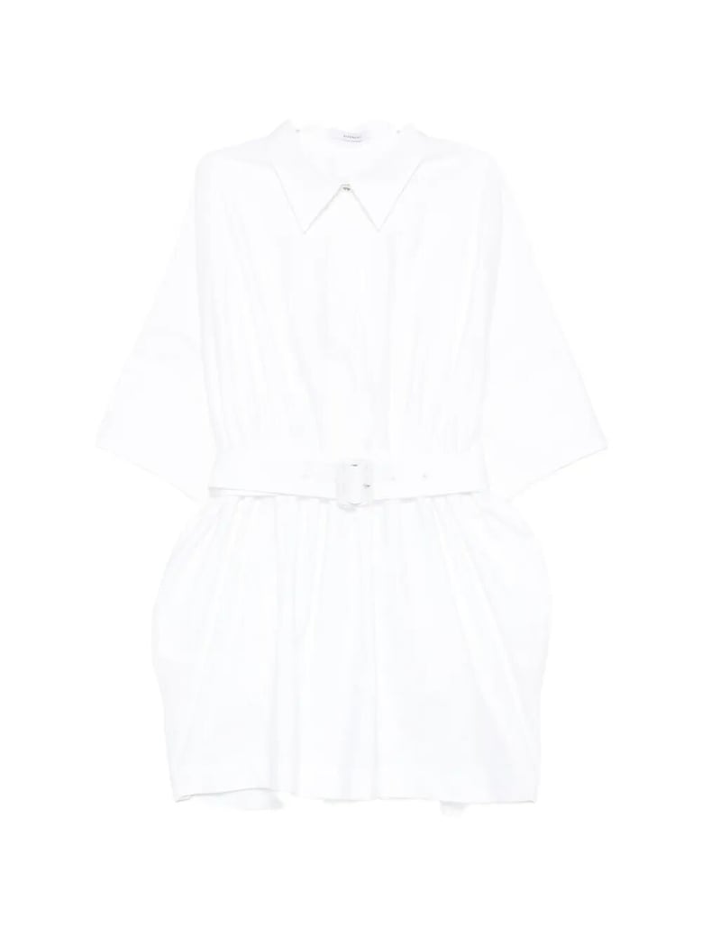 cotton short shirtdress by Selfnex