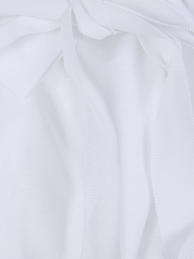 cropped volume jersey top by Selfnex