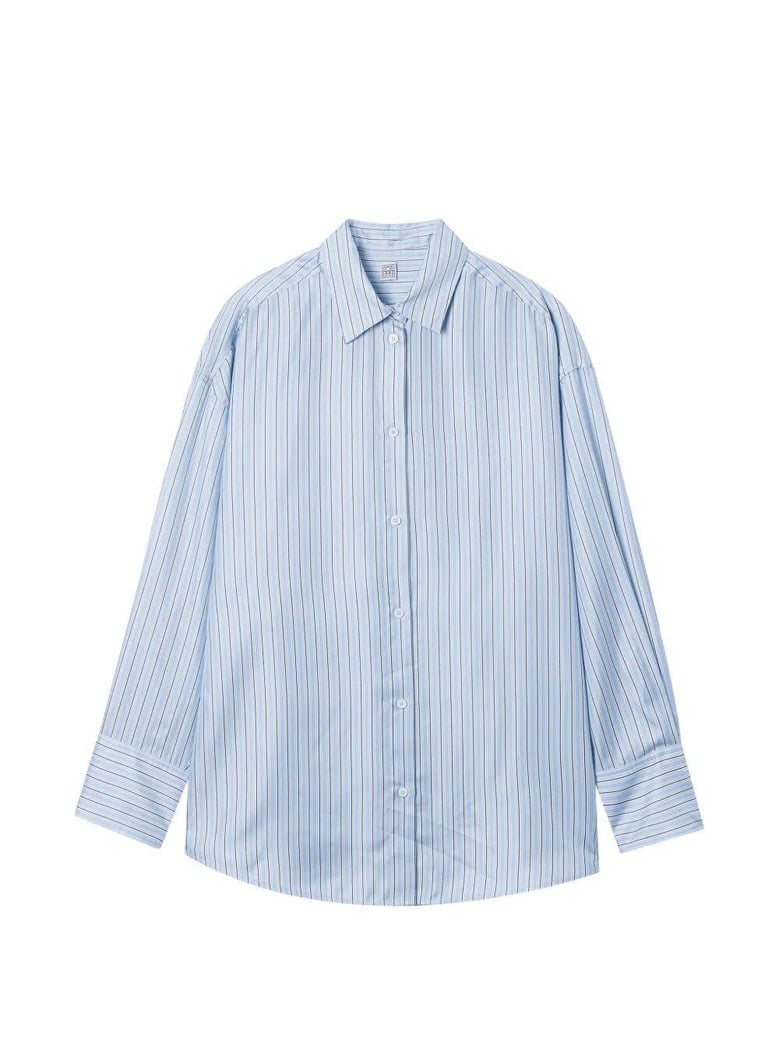 oversized striped shirt by Selfnex