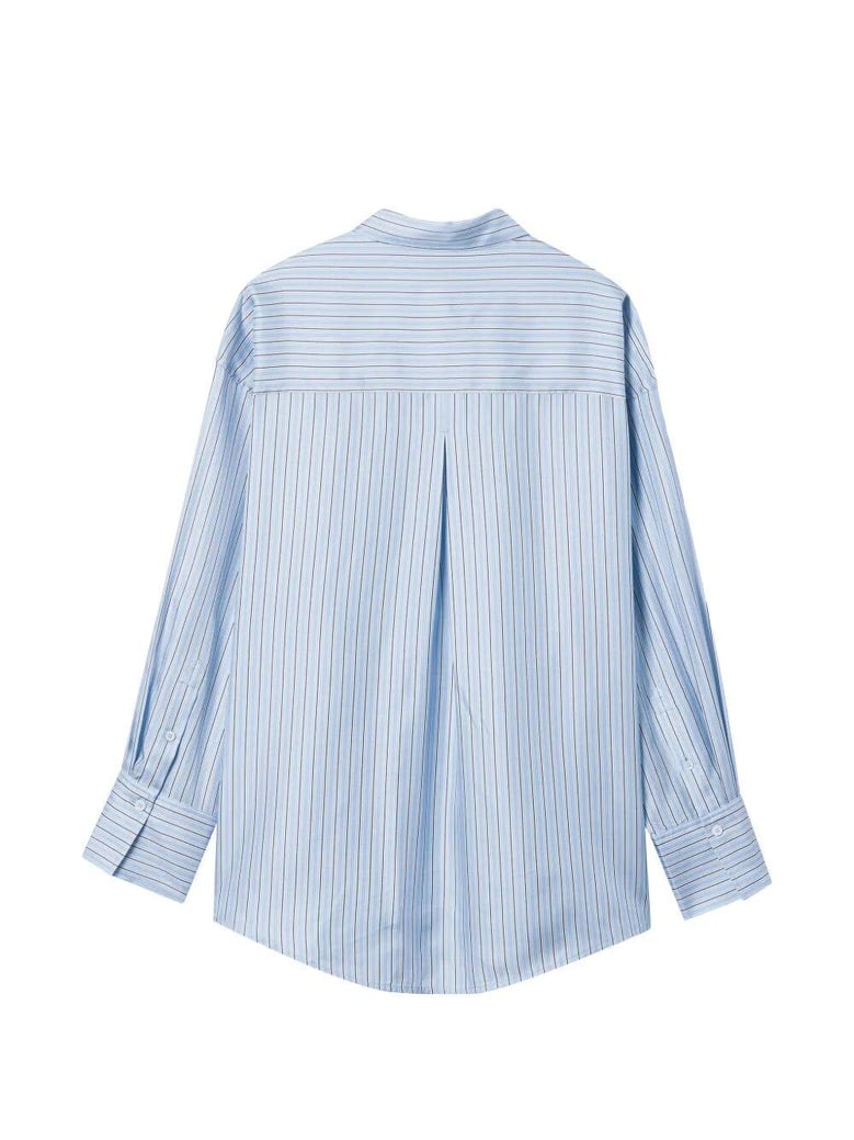 oversized striped shirt by Selfnex