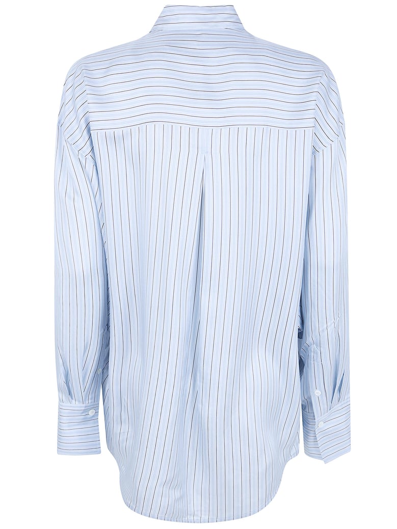 oversized striped shirt by Selfnex