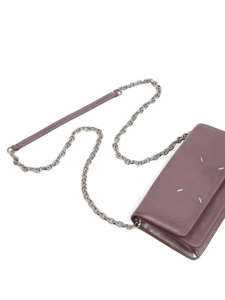 four stitches chain wallet by Selfnex