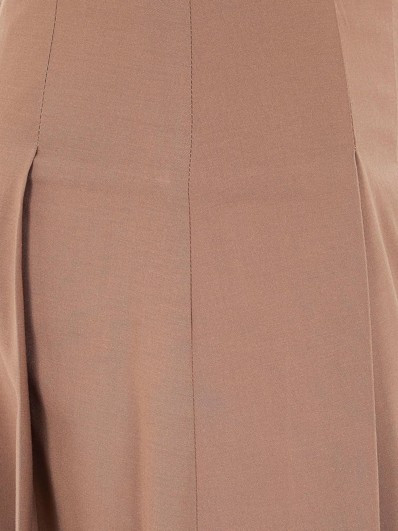 midi pleated skirt by Selfnex