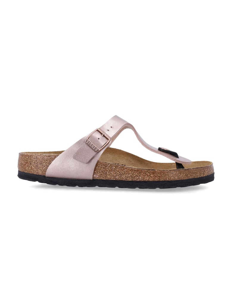 birkenstock gizeh metallic sandals by Selfnex