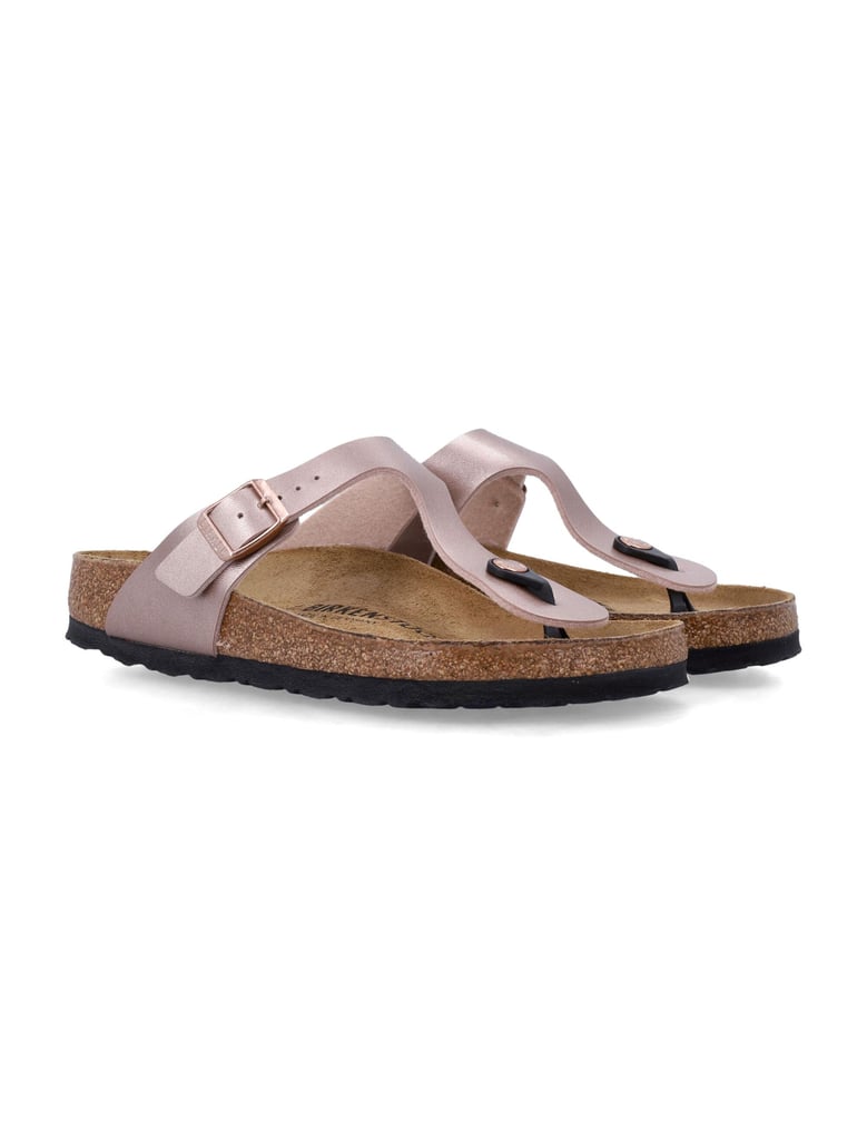 birkenstock gizeh metallic sandals by Selfnex