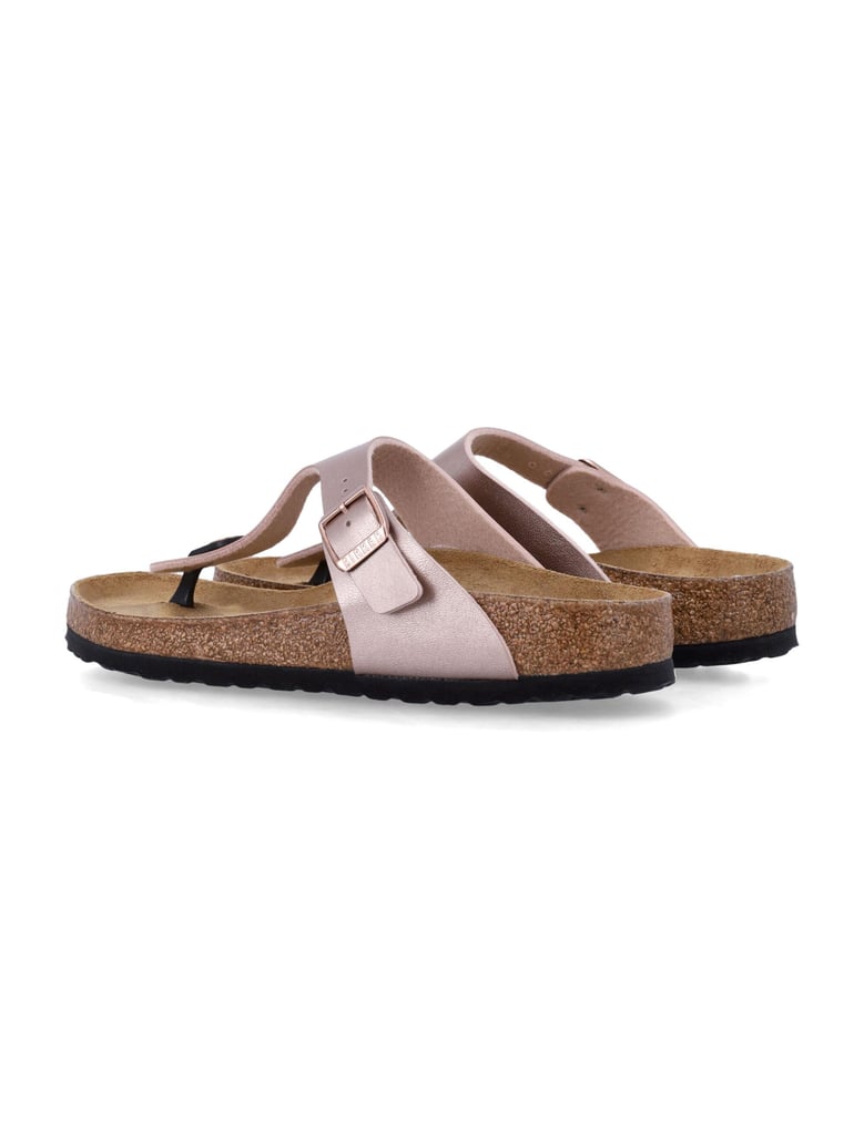birkenstock gizeh metallic sandals by Selfnex