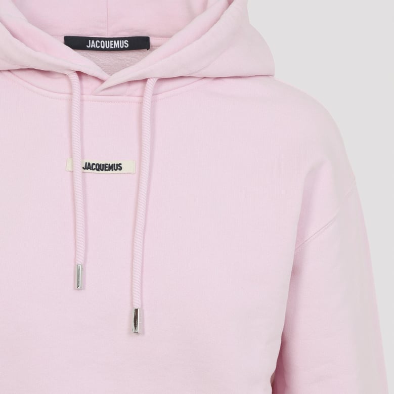 pink le hoodie gros grain by Selfnex