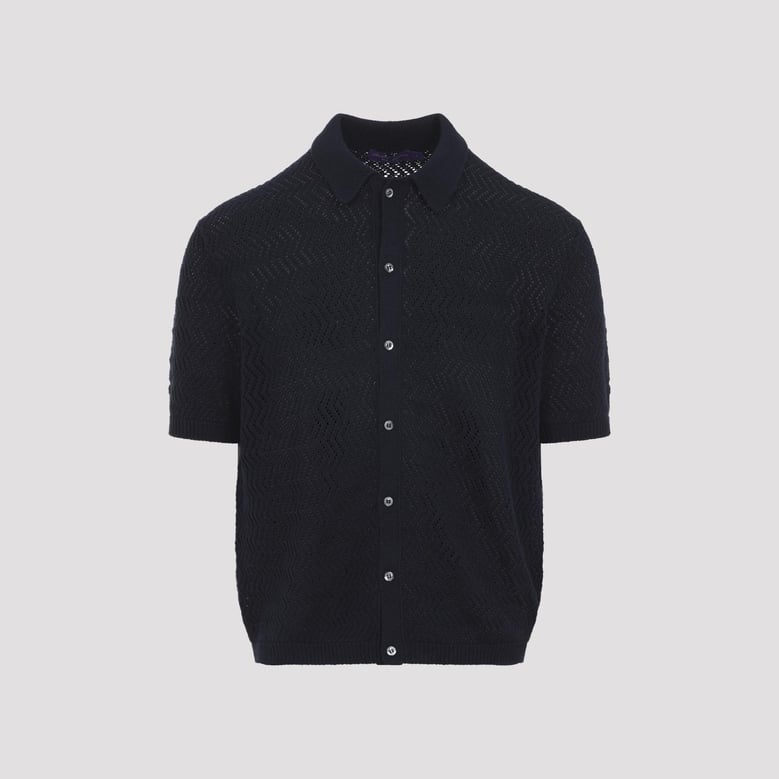 ss polo cardigan by Selfnex