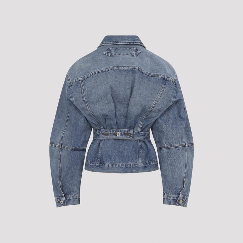 indigo denîmes denim jacket by Selfnex