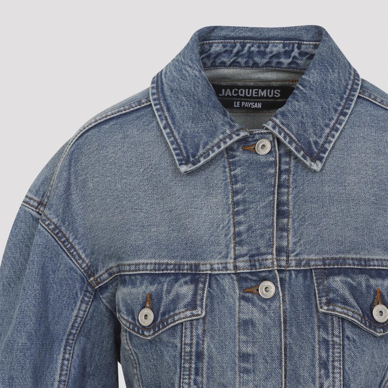 indigo denîmes denim jacket by Selfnex