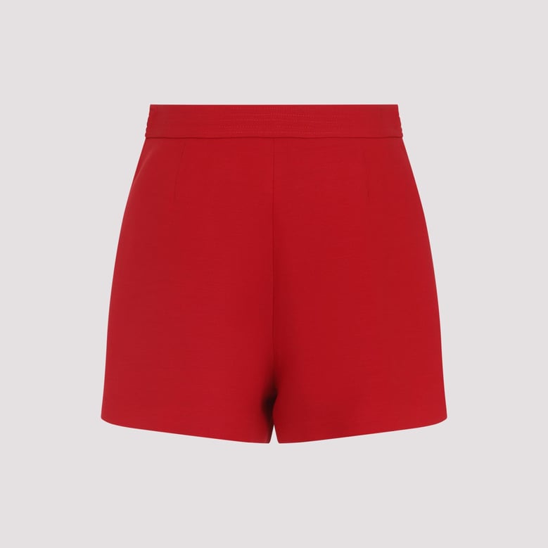 red wool bermuda by Selfnex