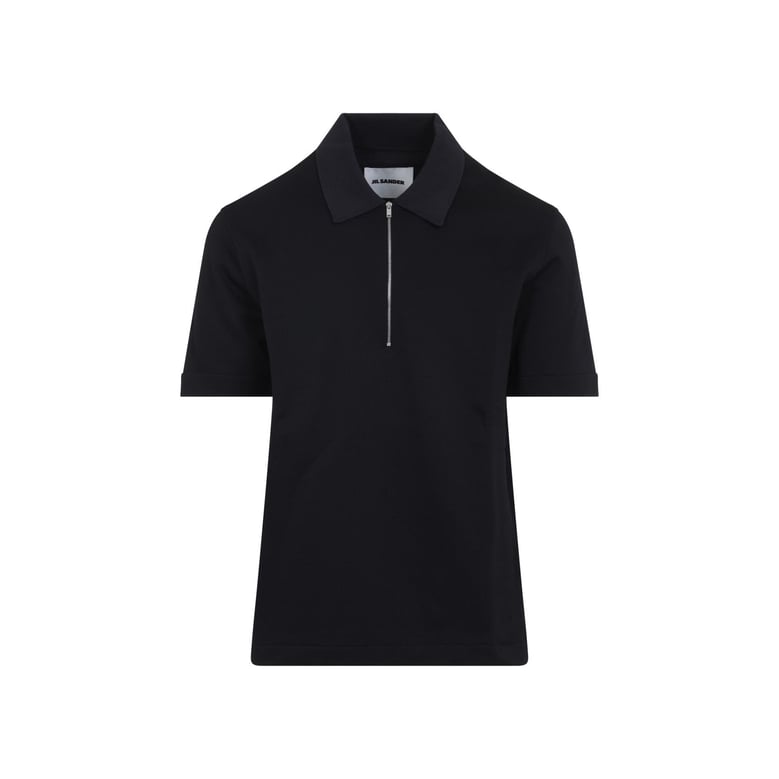 ss polo with knitted collar by Selfnex