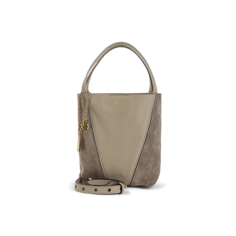 boyish brown buffalo leather spin bag by Selfnex