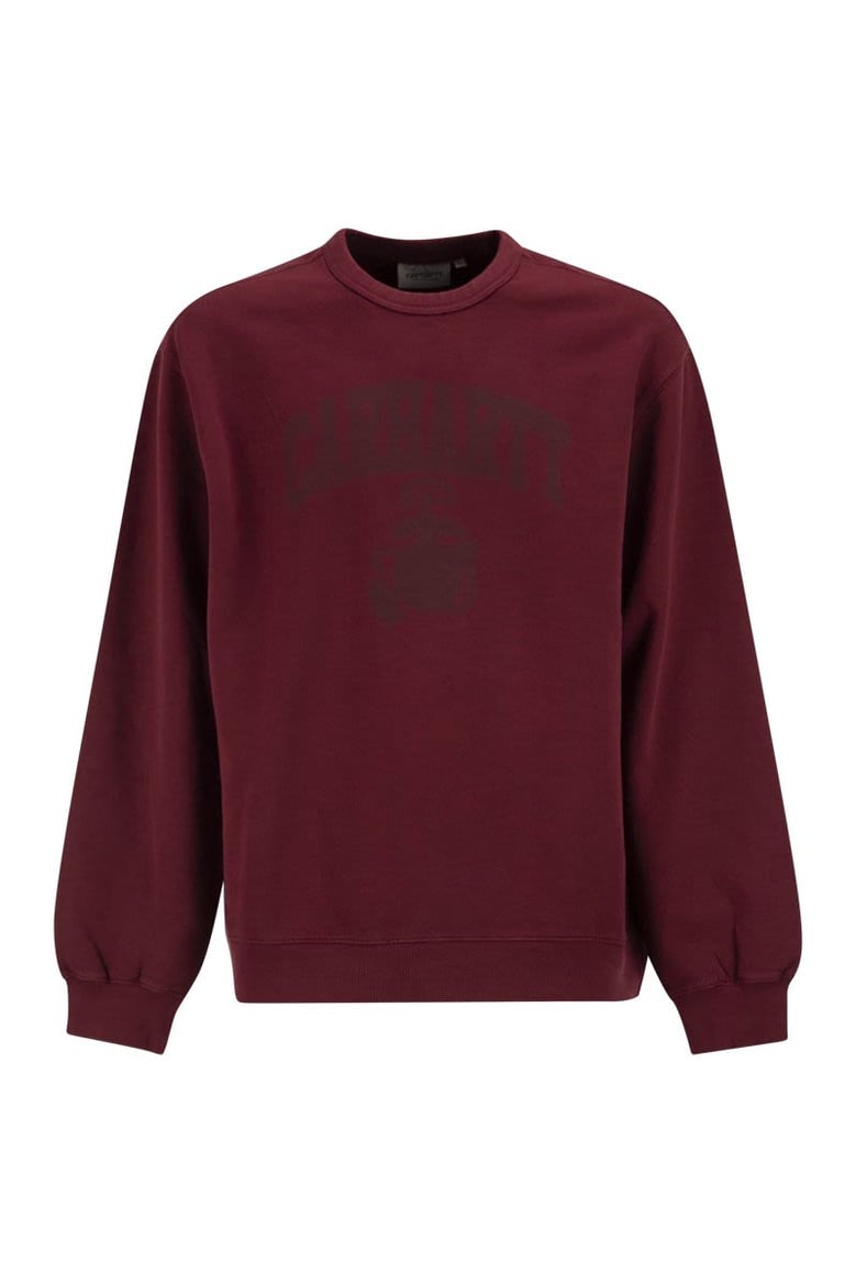 crew neck sweatshirt with print by Selfnex