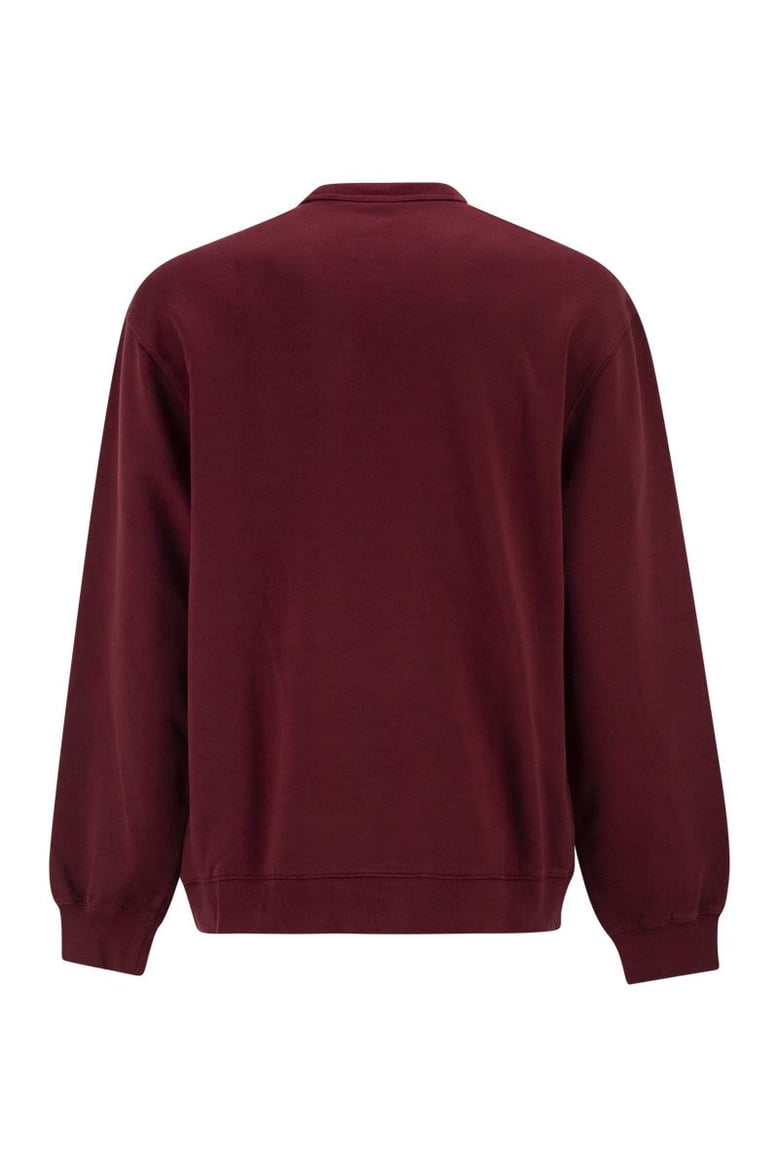 crew neck sweatshirt with print by Selfnex