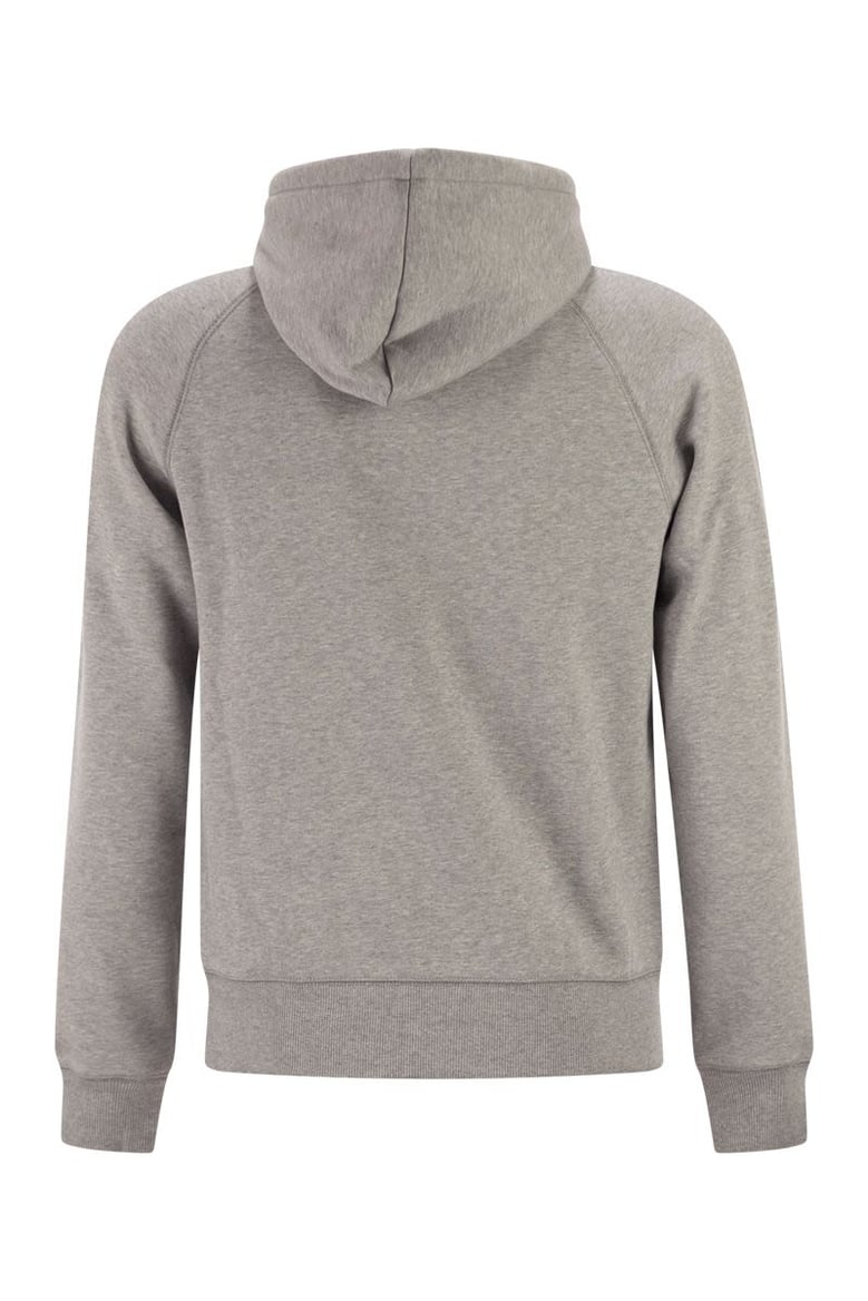 hoodie with embroidered logo by Selfnex