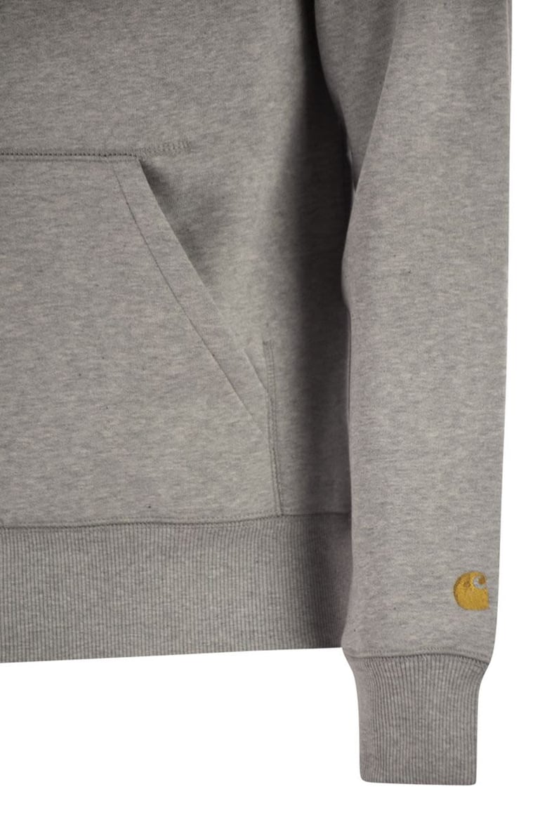 hoodie with embroidered logo by Selfnex