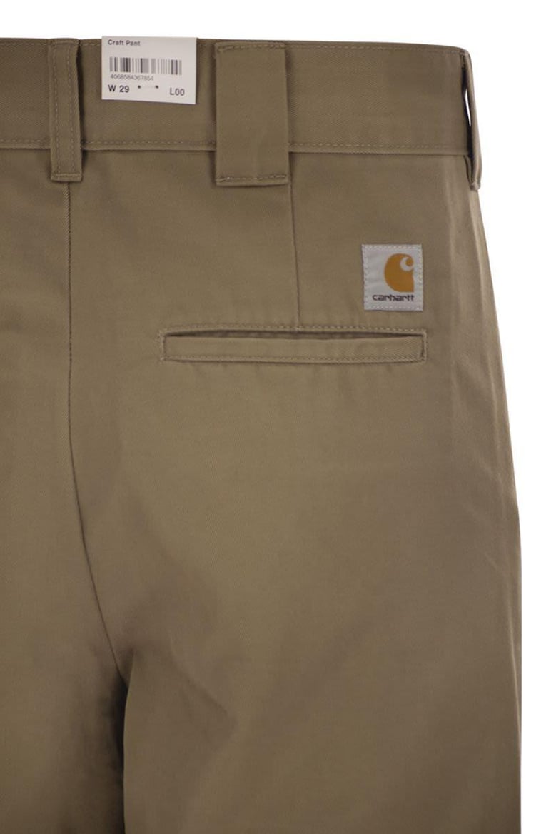 craft - cotton blend trousers by Selfnex