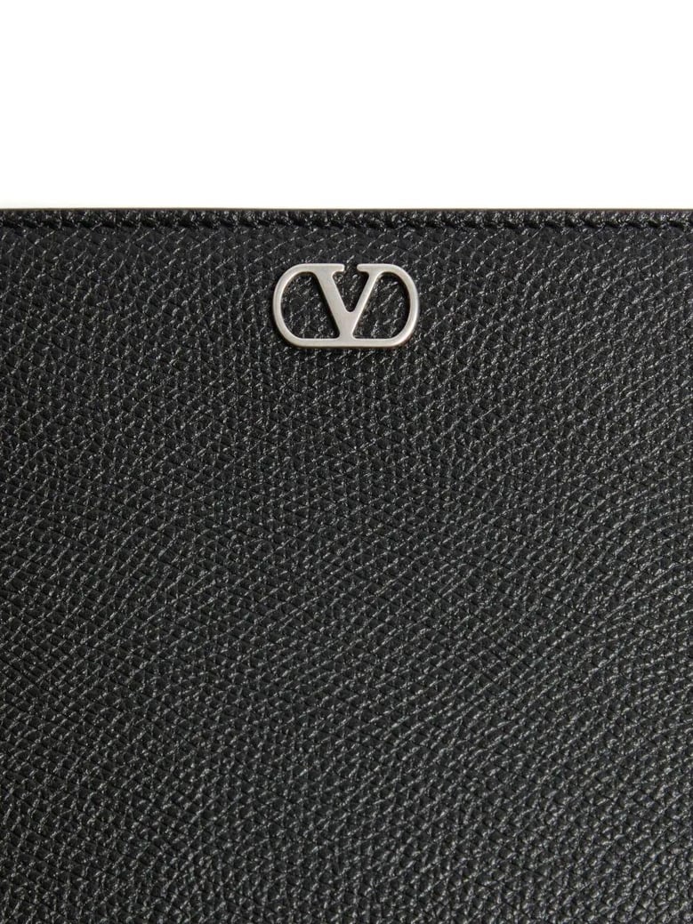 valentino garavani vlogo signature pouch in grained calfskin by Selfnex
