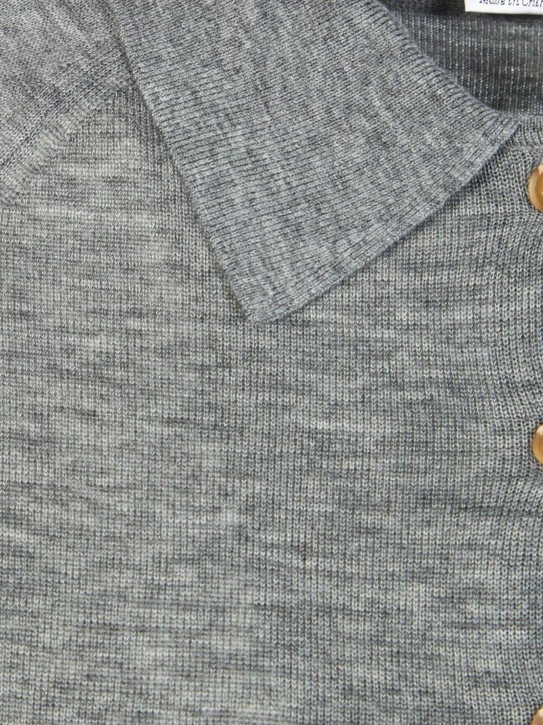 polo collar t-shirt by Selfnex