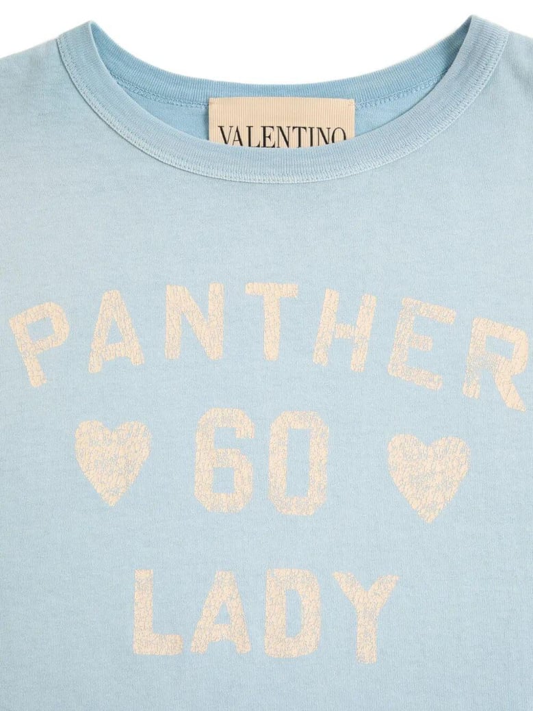 cotton print t-shirt by Selfnex
